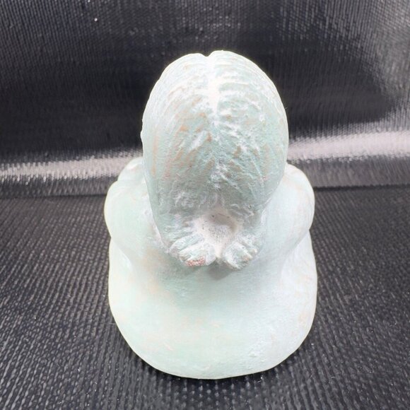 Vintage Isabel Bloom Girl Reading A Book Figurine Heavy Paperweight Figure Decor - Picture 8 of 11